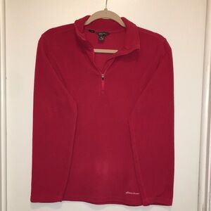 Eddie Bauer 1/4 Zip Polartec fleece